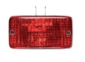 Rectangular Rear Safety Lamp
