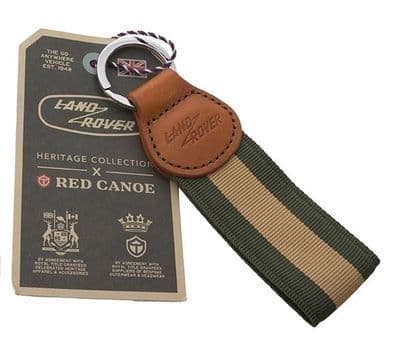 Red Canoe Keyring