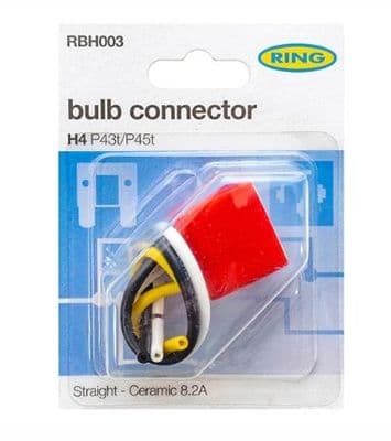 Ring Ceramic Bulb Holder For H4 Bulb