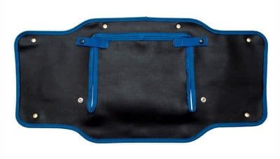 Series 2A (late models) & 3 Radiator Muff with Blue Edging - DA2160BLUE