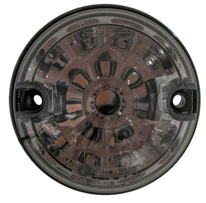 Single Smoked Front Indicator LED Light