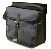 Small Khaki Canvas Grab Satchel - EXT382-43