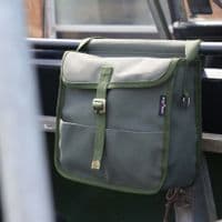 Small Khaki Canvas Grab Satchel - EXT382-43
