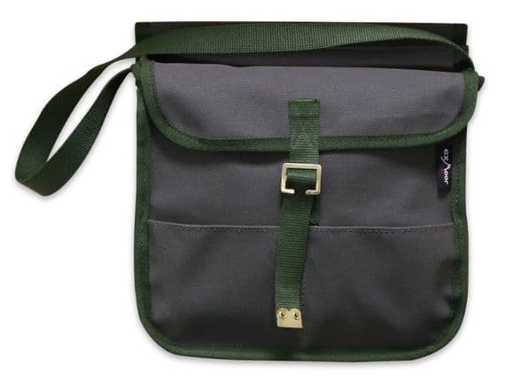 Small Khaki Canvas Grab Satchel - EXT382-43