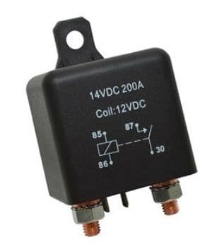 Split Charge Relay 200A - Heavy Duty
