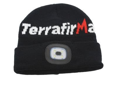 Terrafirma 80 Lumens USB Rechargeable LED Beanie Hat - TF790