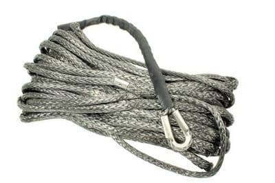 Terrafirma - Grey 25m 10mm synthetic winch rope for A12000 and M12.5S