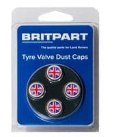 Tyre Valve Dust Caps - Set of 4 - LR027664