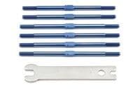 Kit De Tringlerie Accélérateur/frein Pré-assemblé Fastrax - Noir - Pour Voiture Ou Buggy RC - Réf. FAST440BK