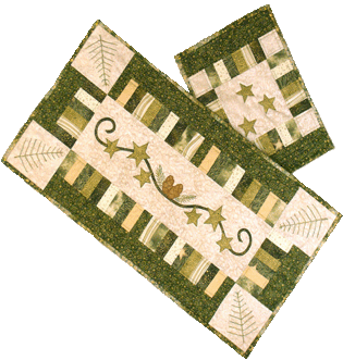 Winter Splendor Table Runner & Mat
