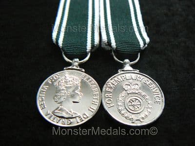 AMBULANCE LONG SERVICE GOOD CONDUCT MINIATURE MEDAL