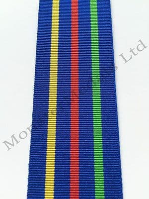 Civil Defence Long Service Medal Full Size Medal Ribbon
