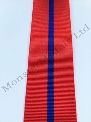Coronation 1902 Police Full Size Medal Ribbon