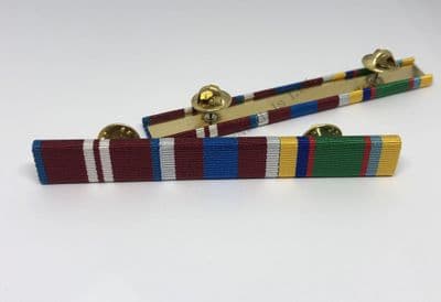 Diamond Jubilee 2012 - Platinum Jubilee 2022 & Cadet Forces LSGC  Ribbon Bar (Pin on Stud)
