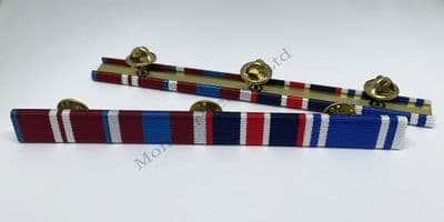 Diamond Jubilee - Platinum Jubilee 2022  - Coronation 2023 & Police LSGC  Ribbon Bar (Pin on Stud)