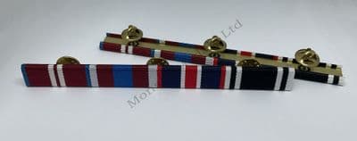 Diamond Jubilee - Platinum Jubilee 2022 - Coronation 2023 & Prison Service Ribbon Bar (Pin on Stud)