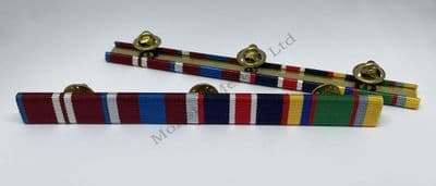 Diamond Jubilee - Platinum Jubilee - Coronation 2023  & Cadet Forces LSGC Ribbon Bar Pin on Stud