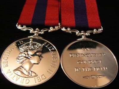 DISTINGUSHED CONDUCT MEDAL DCM EIIR FULL SIZE REPLACEMENT COPY MEDAL