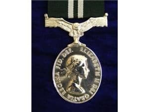 FULL SIZE AIR EFFICIENCY MEDAL ELIZABETH II EIIR