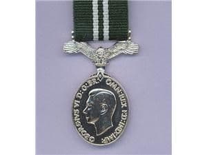 FULL SIZE AIR EFFICIENCY MEDAL GEORGE VI GVI