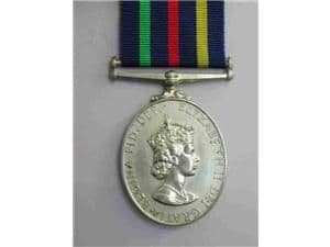 FULL SIZE CIVIL DEFENCE LONG SERVICE MEDAL EIIR