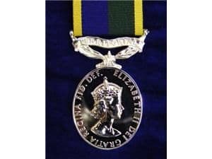 FULL SIZE EFFICIENCY MEDAL ELIZABETH II EIIR