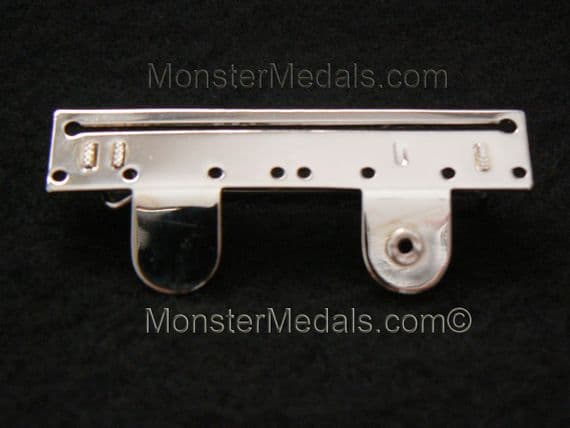 FULL SIZE MEDAL MOUNTING BROOCH BAR 2 SPACE
