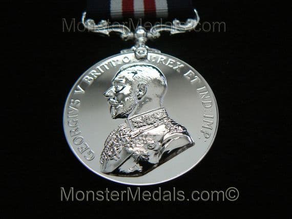 FULL SIZE MILITARY MEDAL GV REPLACEMENT COPY