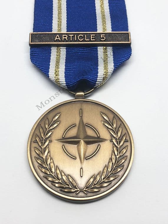 Full size Nato Active Endeavour Medal