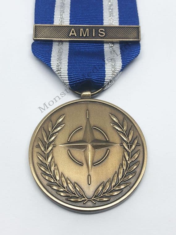 Full size Nato Amis (Sudan) medal