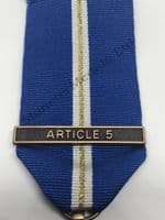 Full size Nato Article 5 Eagle Assist Medal