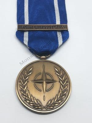 Full size Nato Former Yugoslavia Medal