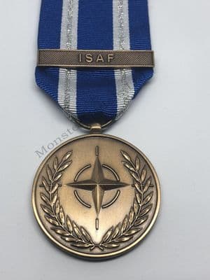 Full size Nato ISAF Medal