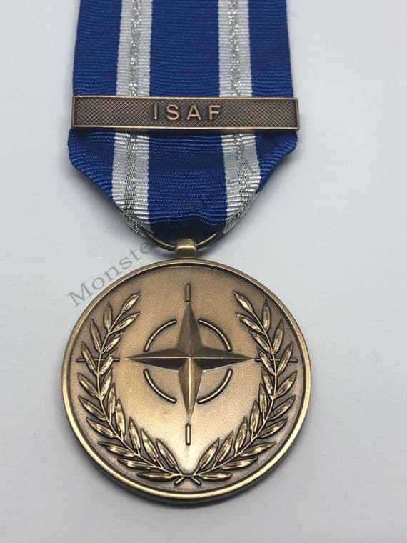 Full size Nato ISAF Medal