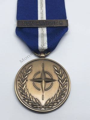 Full size Nato Non Article 5 Balkans Medal