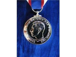 FULL SIZE ROYAL FLEET RESERVE MEDAL LSM GEORGE VI
