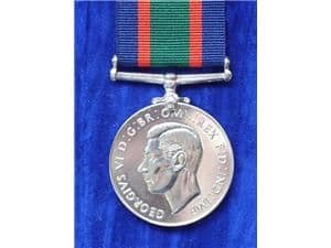 FULL SIZE ROYAL NAVY RESERVE MEDAL LSM GEORGE VI GVI