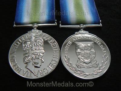 FULL SIZE SOUTH ATLANTIC MEDAL (FALKLANDS MEDAL) REPLACEMENT COPY