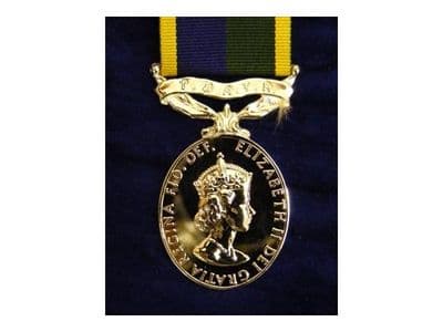 FULL SIZE T&AVR EFFICIENCY MEDAL ELIZABETH II EIIR