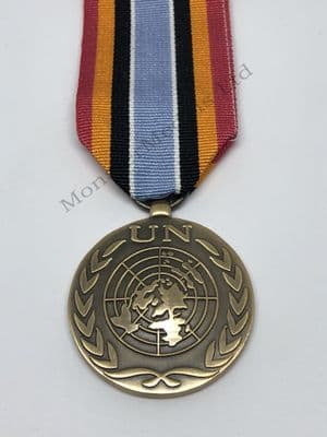 Full size United Nations UN Uganda Rwanda Medal UNOMUR 