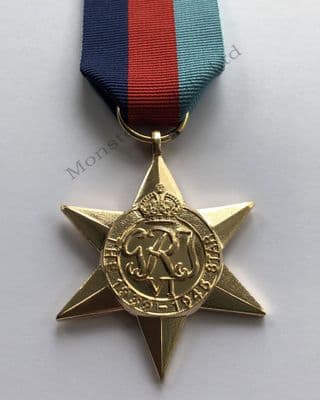 Full Size WW2 1939-45 Star Replacement Copy