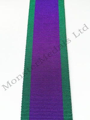 General / Campaign Service Medal 1962 - 2007 Full Size Medal Ribbon CSM GSM