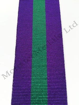 General Service Medal GSM Pre 1962 Full Size Medal Ribbon