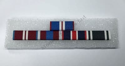 Golden - Diamond - Platinum Jubilee 2022 - Coronation 2023 & Ambulance LSGC Ribbon Bar (Pin on Stud)