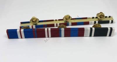 Golden Jubilee - Diamond Jubilee - Platinum Jubilee 2022 & Ambulance LSGC Ribbon Bar (Pin on Stud)