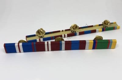 Golden Jubilee - Diamond Jubilee - Platinum Jubilee 2022 & Cadet Forces LSGC Ribbon Bar Pin on Stud