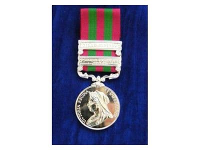 INDIA MEDAL QV FULL SIZE REPLACEMENT COPY