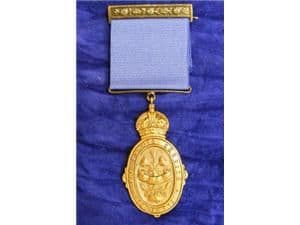 KAISAR-I-HIND MEDAL 3rd CLASS BRONZE FULL SIZE REPLACEMENT COPY MEDAL