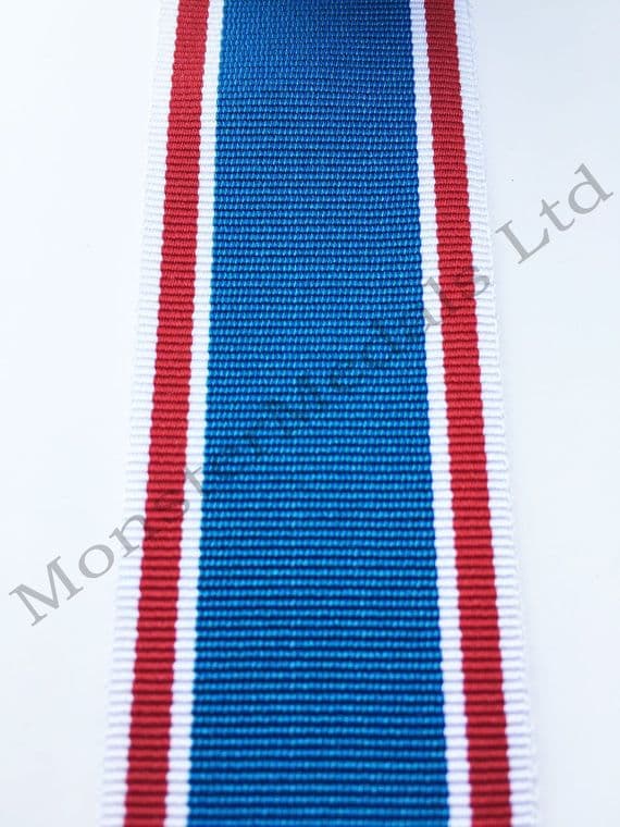 King George VI Coronation 1937 Full Size Medal Ribbon