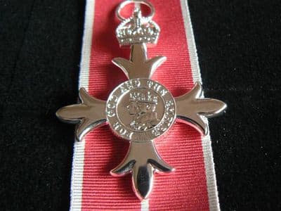 MEMBER OF THE BRITISH EMPIRE MEDAL M.B.E MILITARY FULL SIZE REPLACEMENT COPY